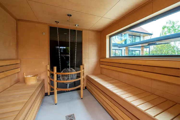 Sauna and Steam Room at Bluehaven