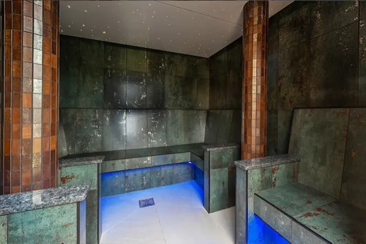 Sauna and Steam Room at Bluehaven